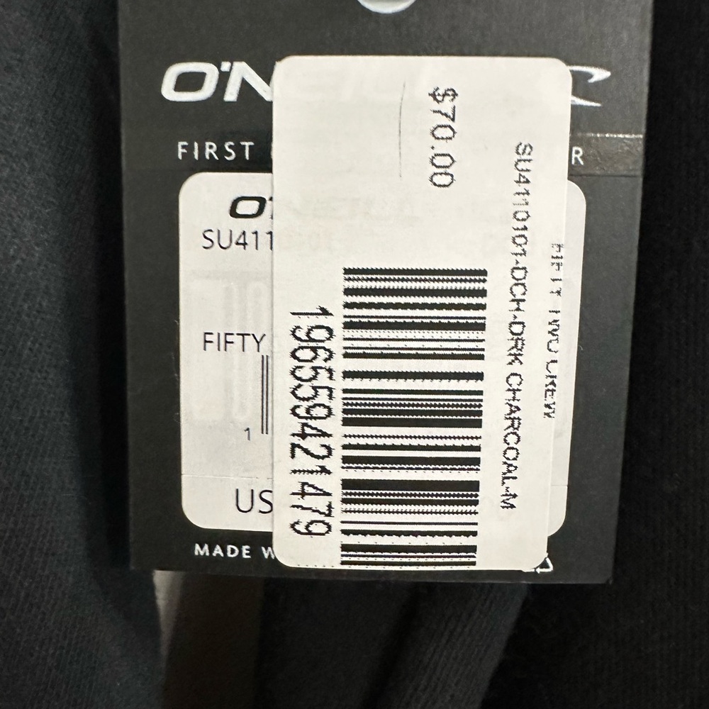 NWT ONEIL SWEATSHIRT Standard unisex size M - Picture 3 of 3